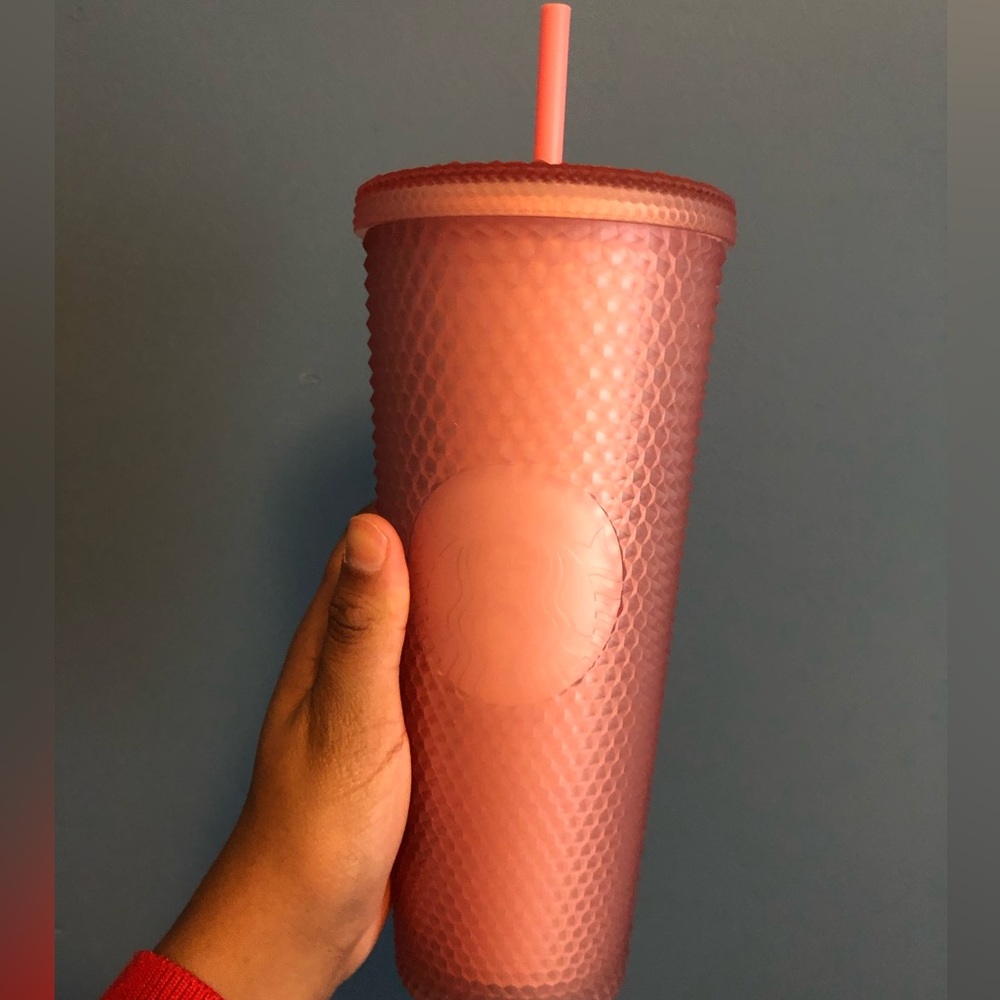 Pink Starbucks tumbler